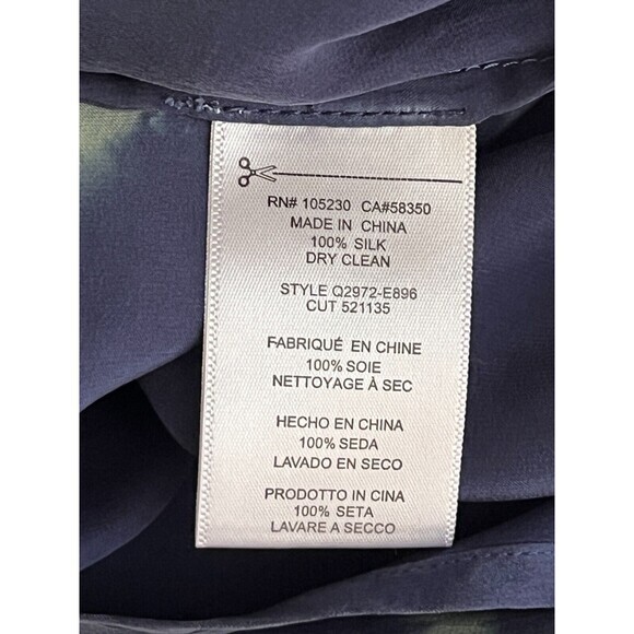 Equipment Femme Silk Maxi Dress Sleeveless Small Tie Dye Boho Hippie Festival - Picture 7 of 7